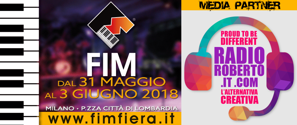 Radio Roberto Media Partner FIM 2018 - Fiera Internazionale della Musica Radio Roberto Media Partner FIM 2018 - Fiera Internazionale della Musica