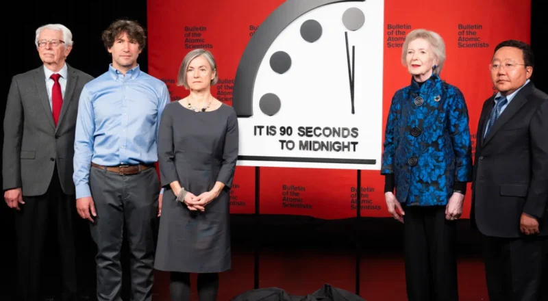 Siamo a 90 secondi dalla fine del mondo