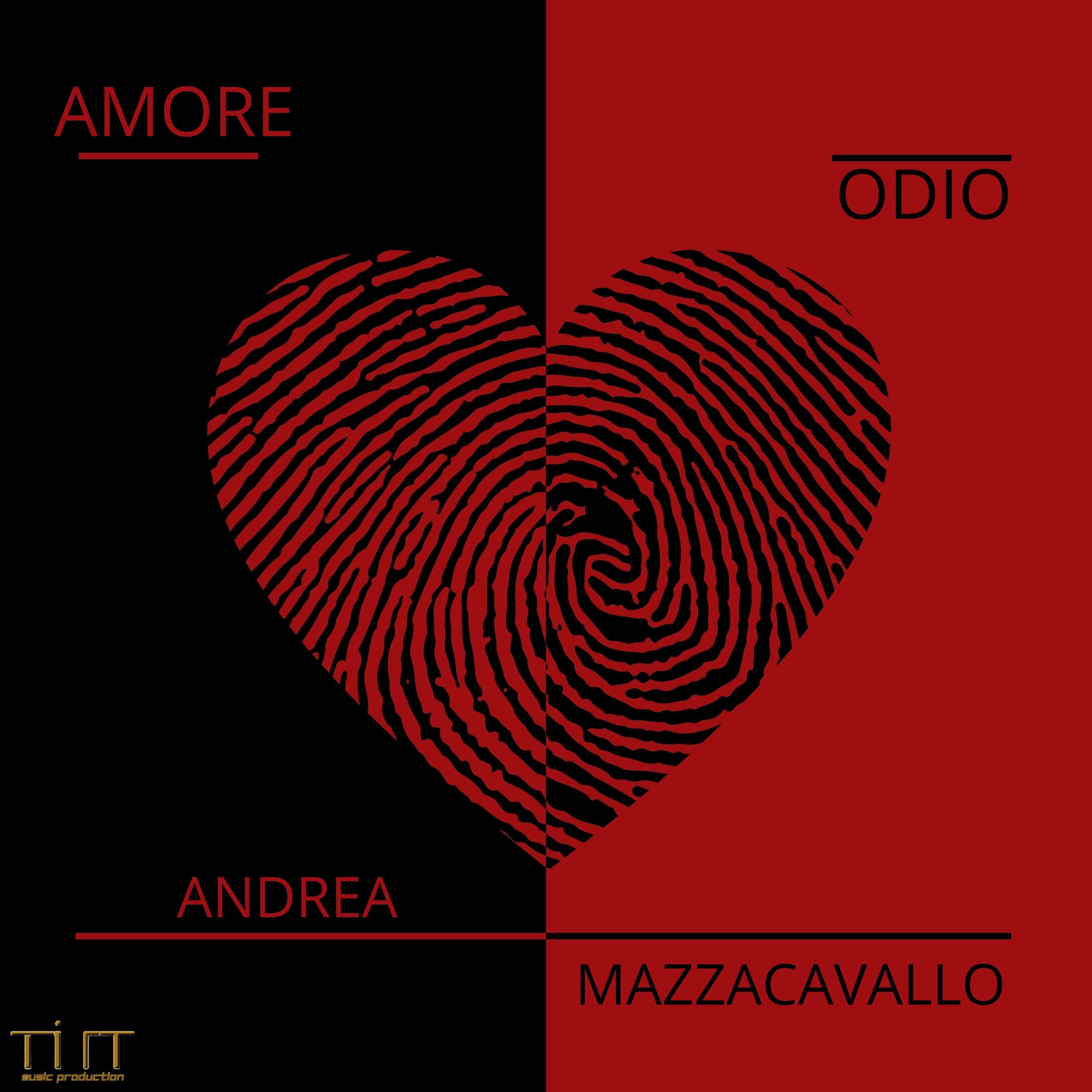 "Amore odio" è il nuovo singolo di Andrea Mazzacavallo per dire NO alla guerra!