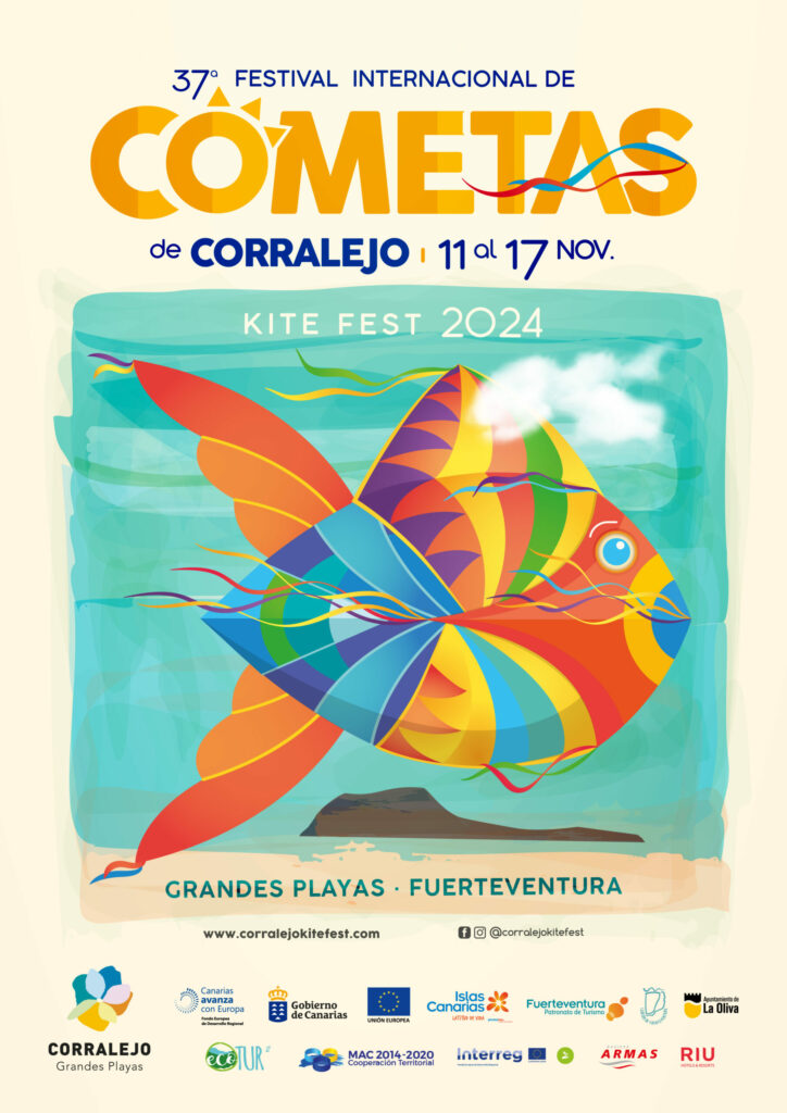 Anche quest'anno l'isola di Fuerteventura (Canarie) ospiterà il Festival Internazionale degli aquiloni